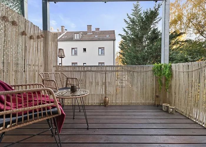 Stilvolles Wohlfuehl-apartment Mit Balkon اوغسبورغ